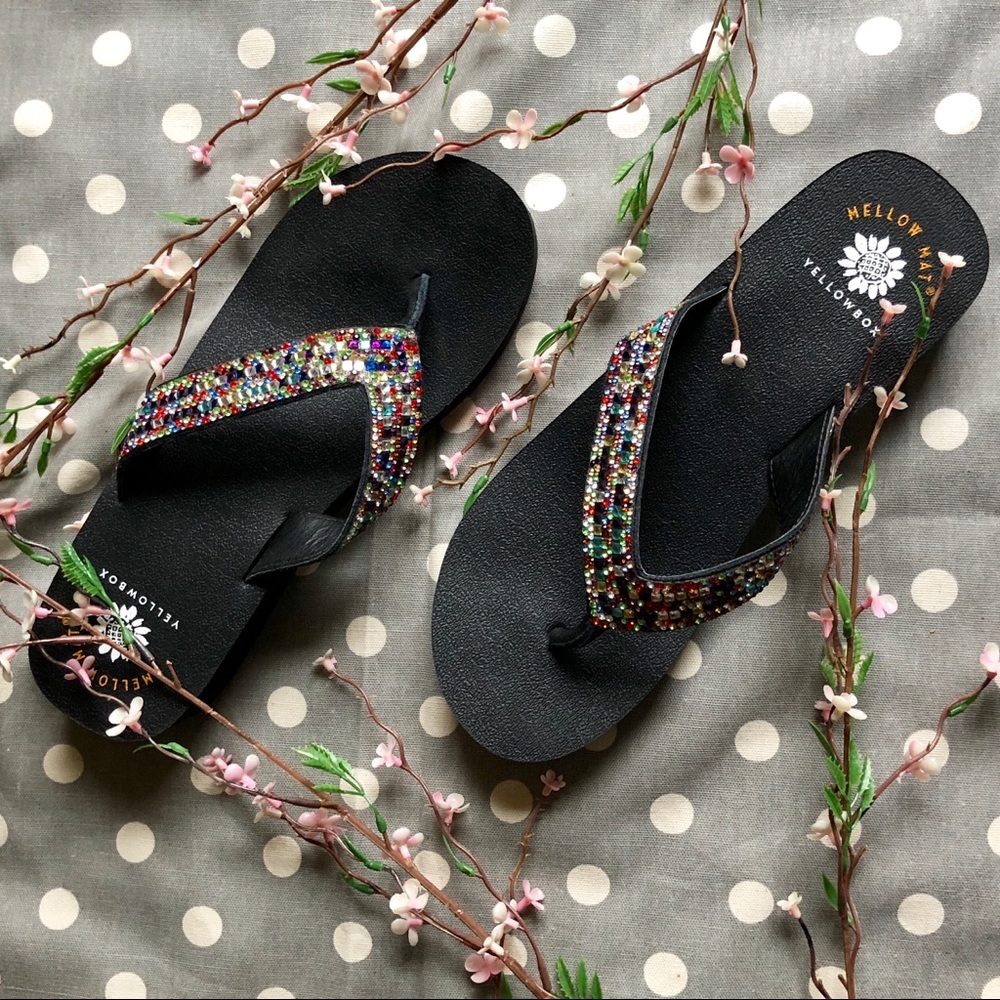 ⚡️𝙿𝚁𝙸𝙲𝙴 𝙵𝙸𝚁𝙼⚡️Yellowbox Yoga Wedge Sandal